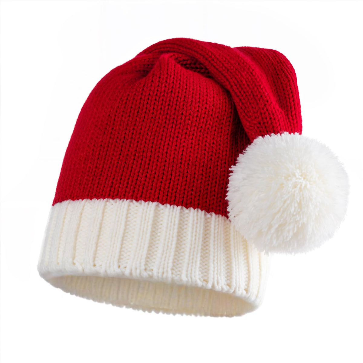 Diffy Homy Baby Santa Hat Christmas for Baby Toddler Infant Newborn Red